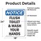 Signmission Safety Culture Sign, 18 in Width, Vinyl Decal, Rectangle OS-2PACK-NS-D-1824-V-12802 - alternate 2